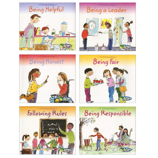 Capstone Citizenship (Positive Behavior) Book Set, Set of 6 9781403494986 - main